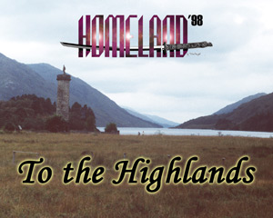 Trip Report - To the Highlands